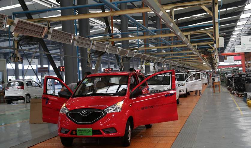 安徽新能源电动车生产线